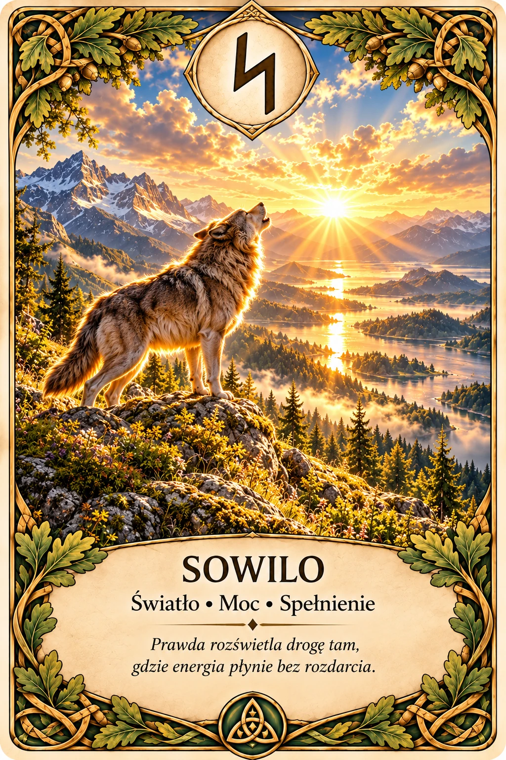 Runa Sowilo (ᛊ) — jasność, kierunek, ożywienie