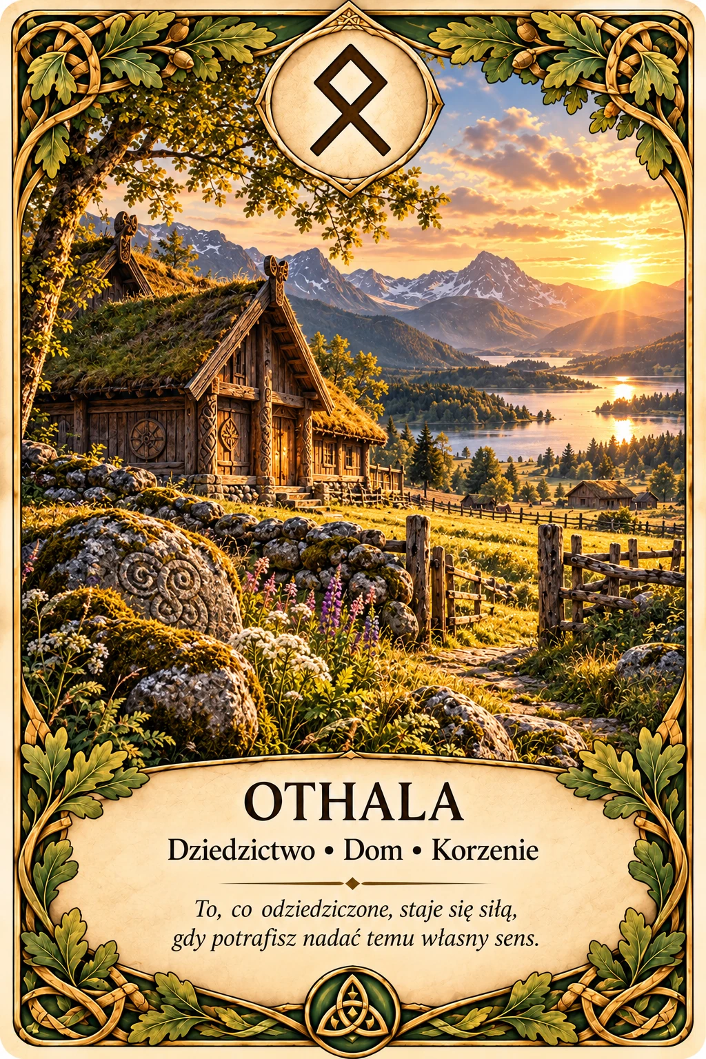 Runa Othala (ᛟ) — dom, korzenie, dziedzictwo, odpowiedzialność